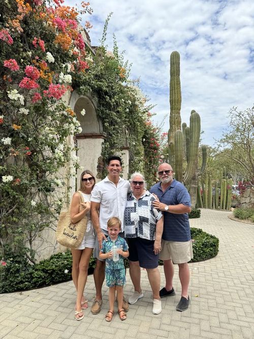 Seitz family in Cabo San Lucas